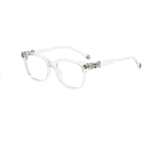 Framevault Frames Blue Light "White/Silver"